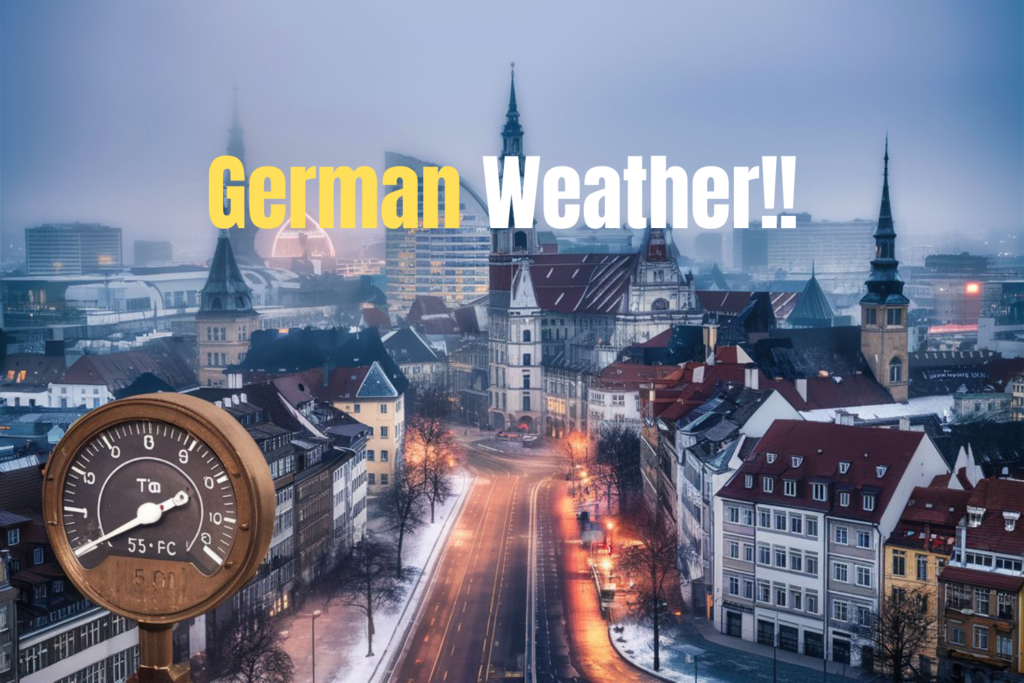 How cold or warm is Germany