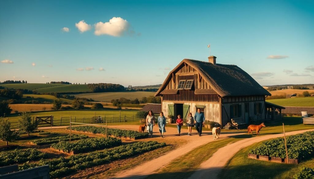 Agritourism experience in rural Germany